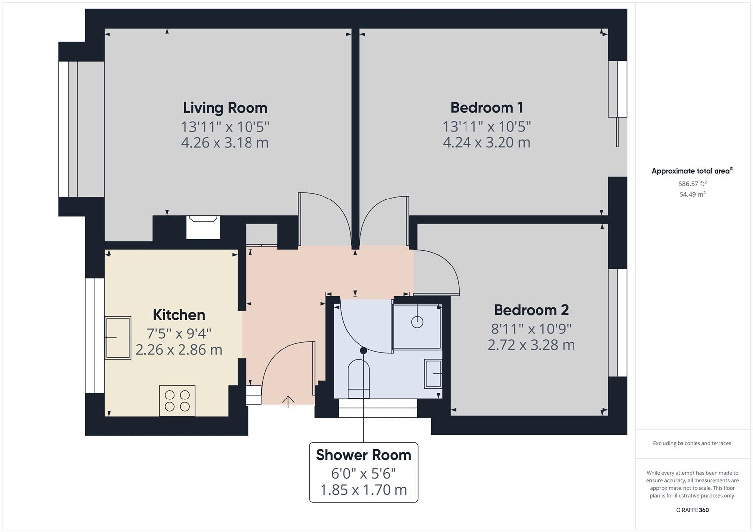 Floorplans For Church View Gardens, Kinver, Stourbridge