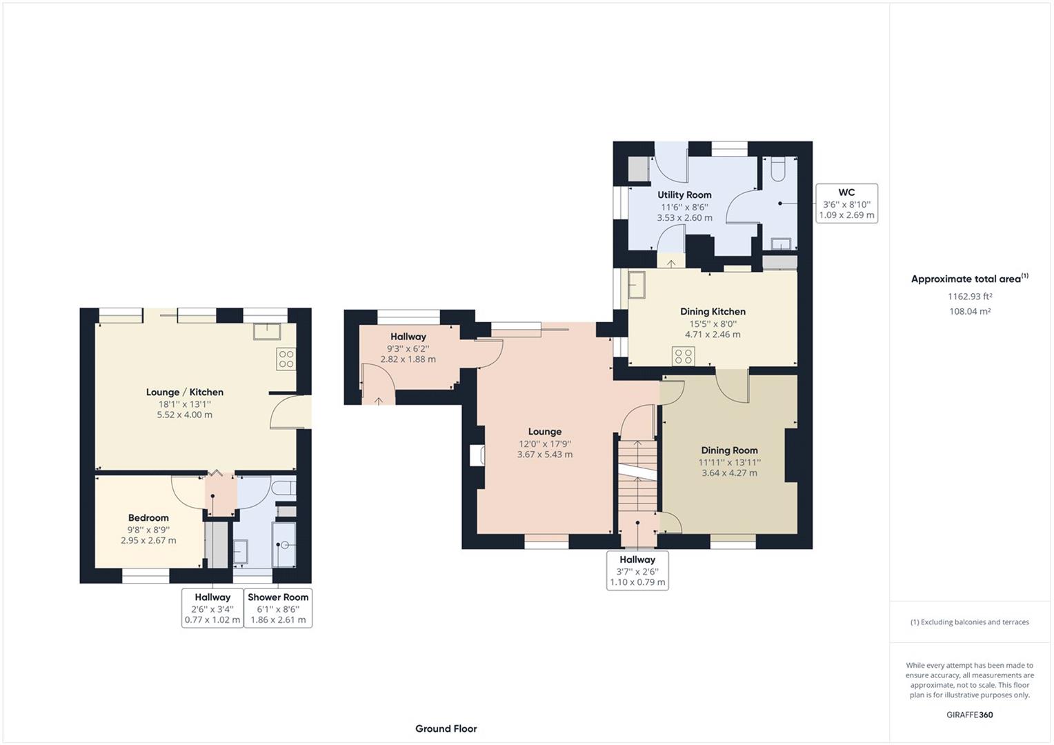 Floorplans For Foster Street, Kinver, Stourbridge