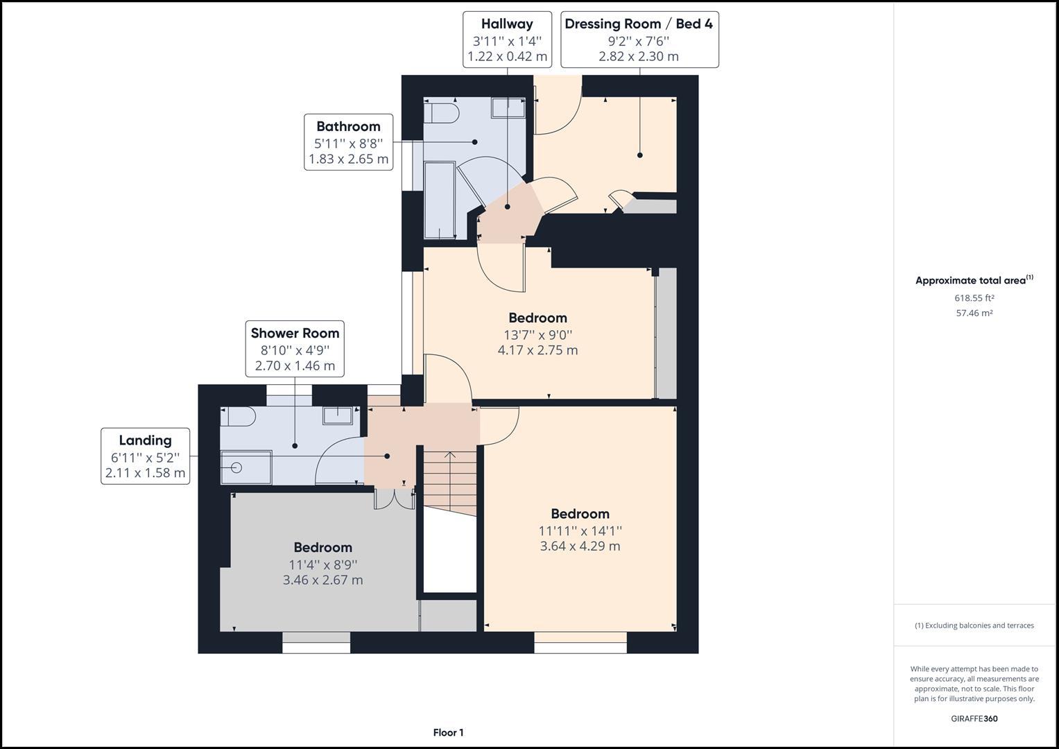 Floorplans For Foster Street, Kinver, Stourbridge