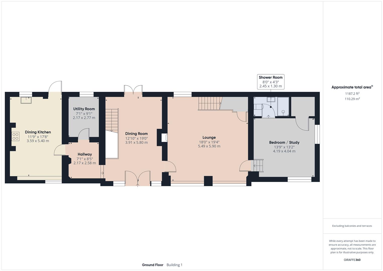 Floorplans For Sion Hill Court, Wolverley, Kidderminster