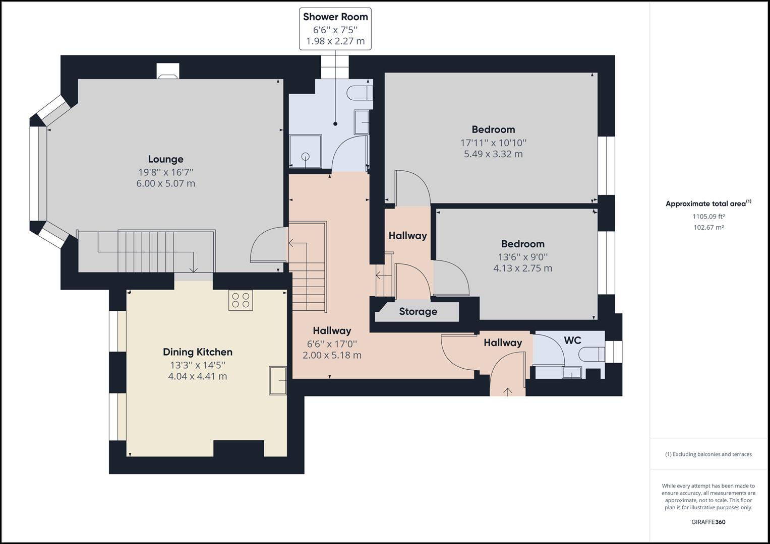 Floorplans For Wyre Court, Wyre Hill, Bewdley