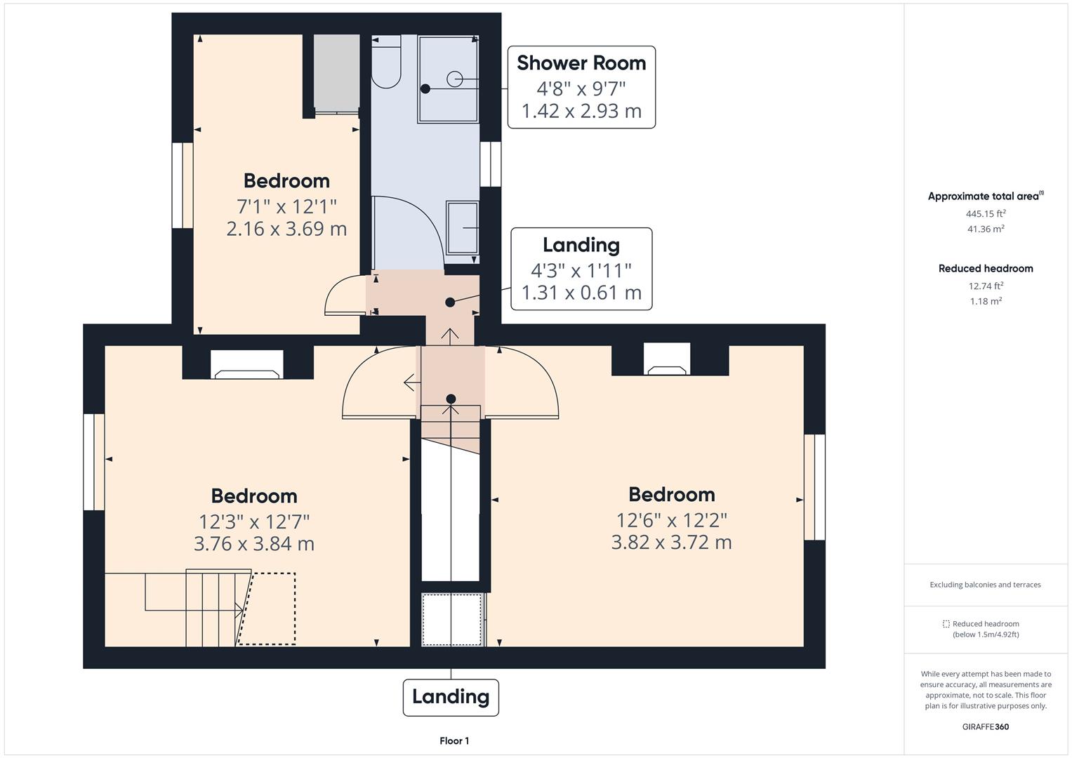 Floorplans For Chester Terrace, Habberley Road, Bewdley