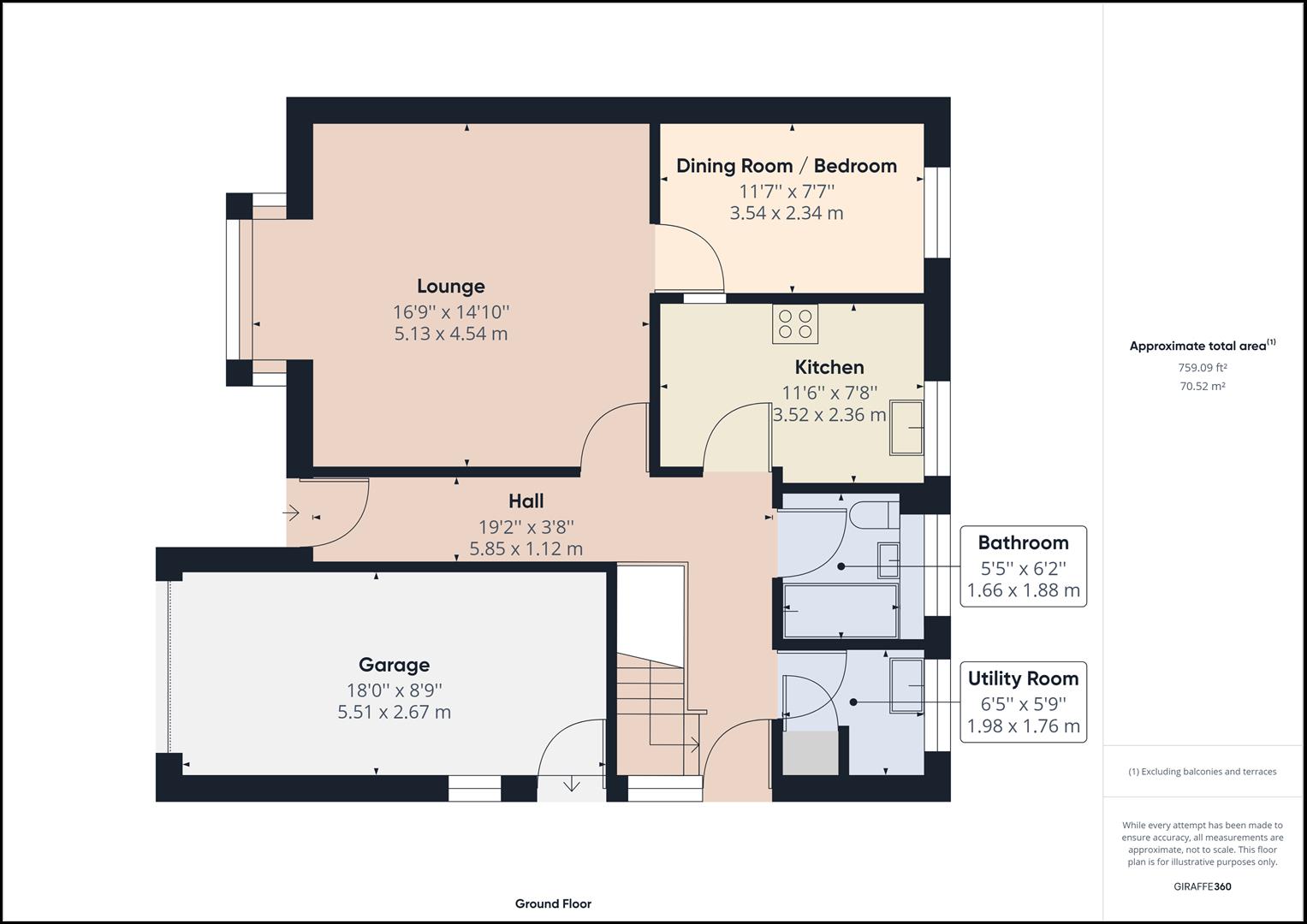 Floorplans For Rockmount Gardens, Kinver, Stourbridge