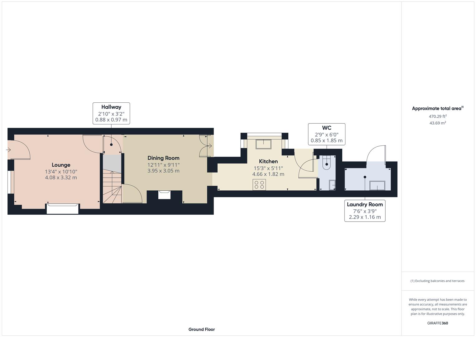 Floorplans For Inn Lane, Hartlebury, Kidderminster