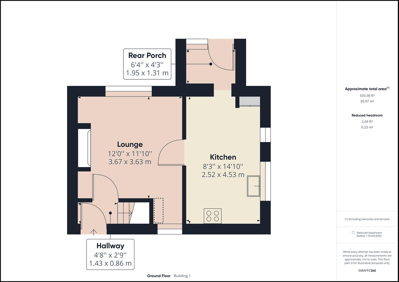 Floorplans For Castle Lane, Bewdley