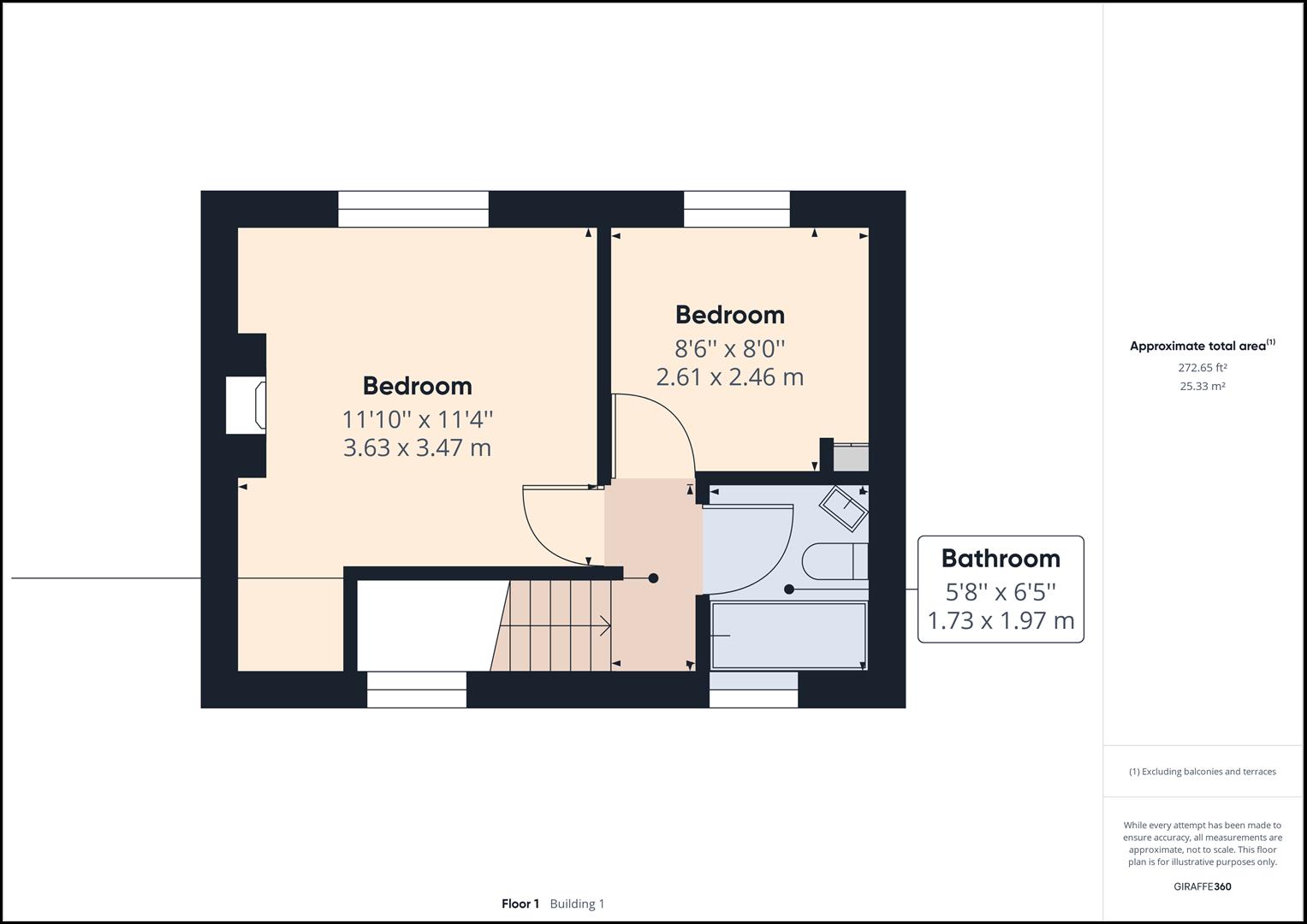 Floorplans For Castle Lane, Bewdley