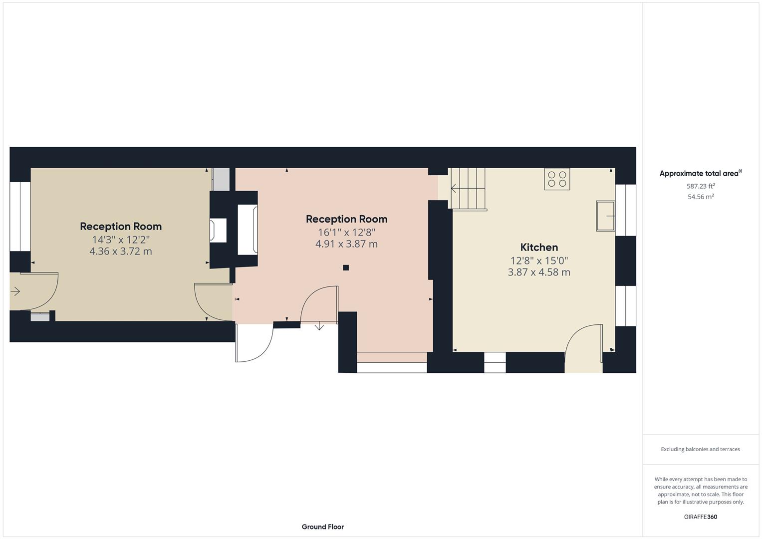 Floorplans For High Street, Bewdley