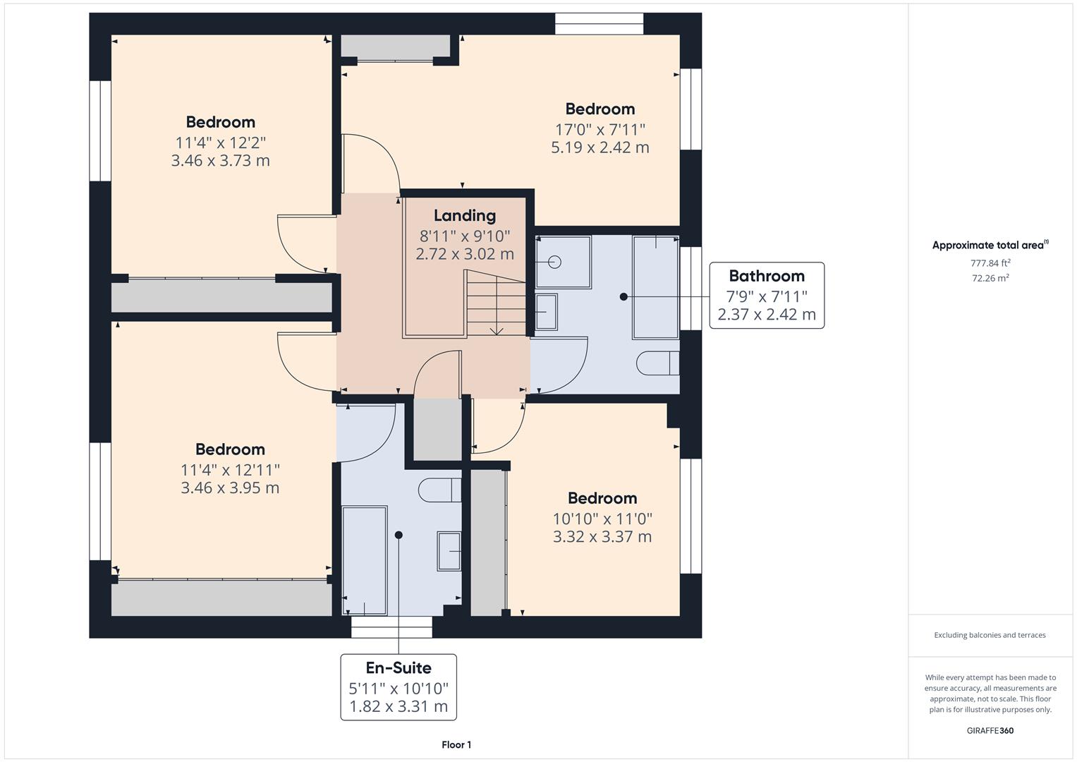 Floorplans For Areley Common, Stourport-on-Severn