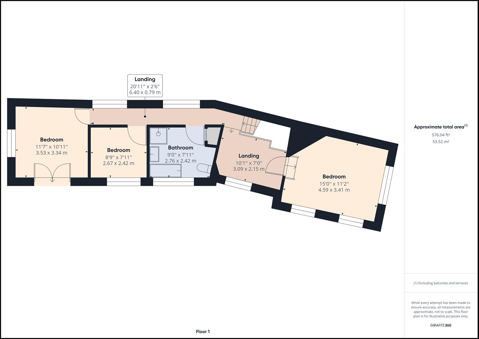 Floorplans For Bark Hill, Bewdley
