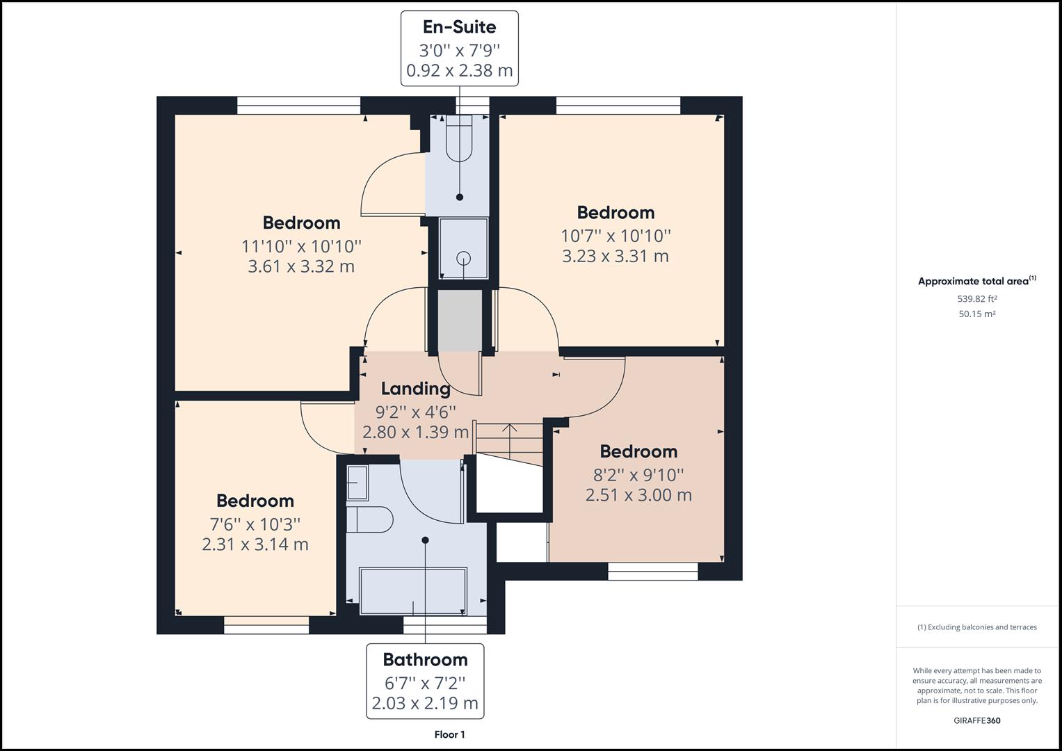 Floorplans For Yew Tree Close, Bewdley, Worcestershire