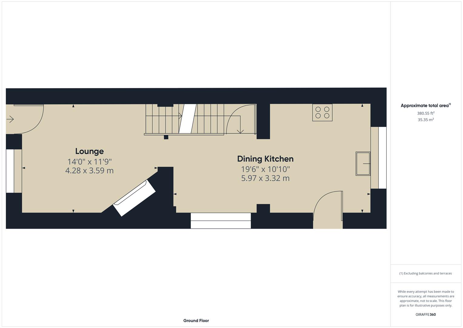 Floorplans For High Street, Bewdley, Worcestershire