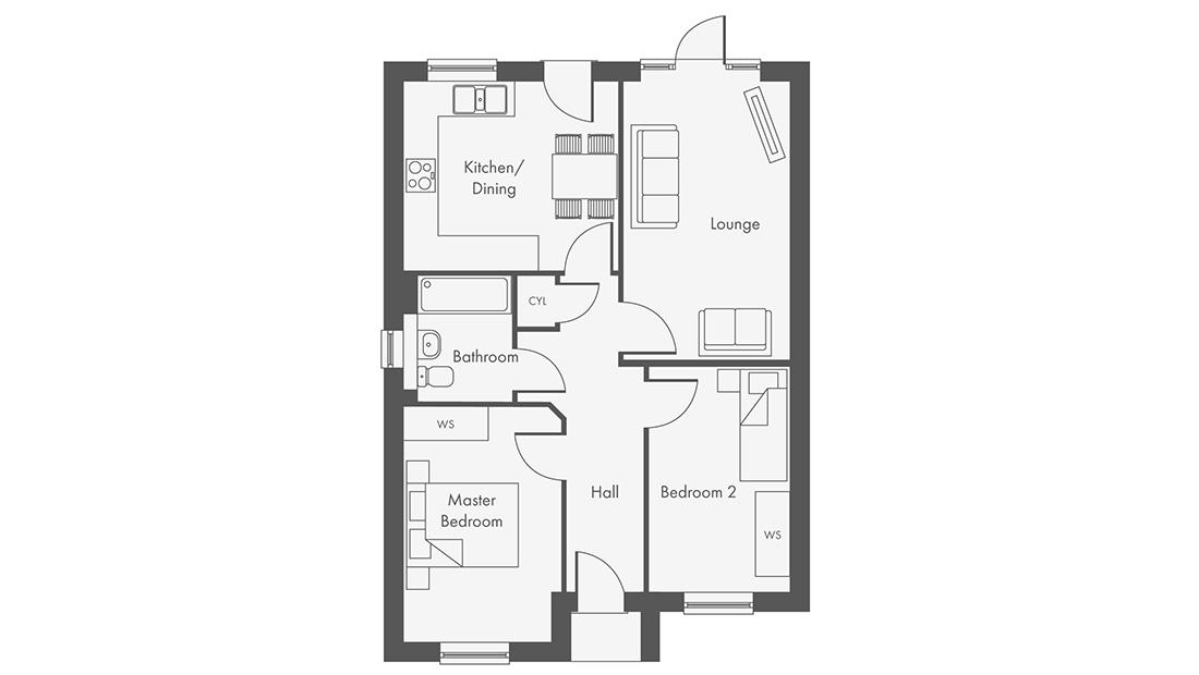 Floorplans For Mortimer Manor, Bewdley