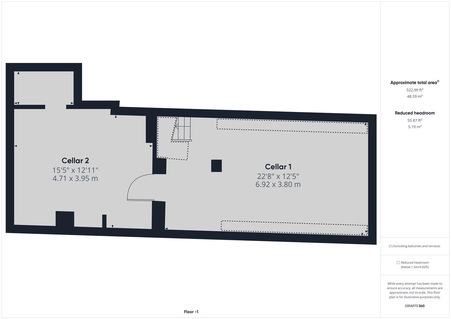 Floorplans For Load Street, Bewdley, Worcestershire