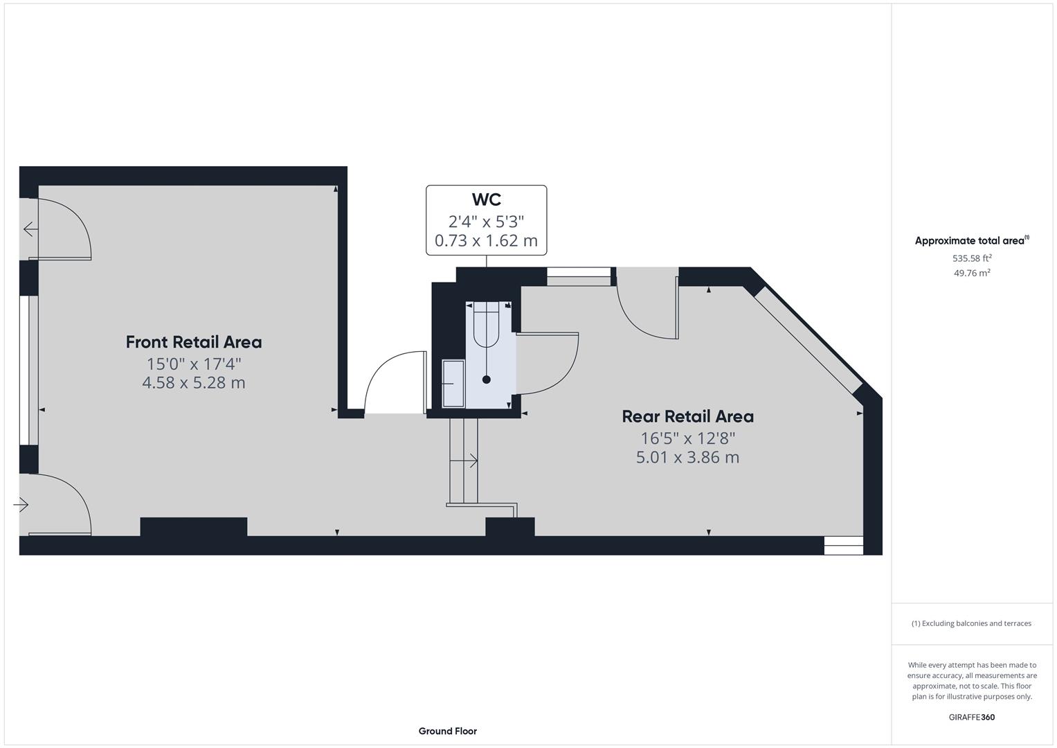 Floorplans For Load Street, Bewdley, Worcestershire