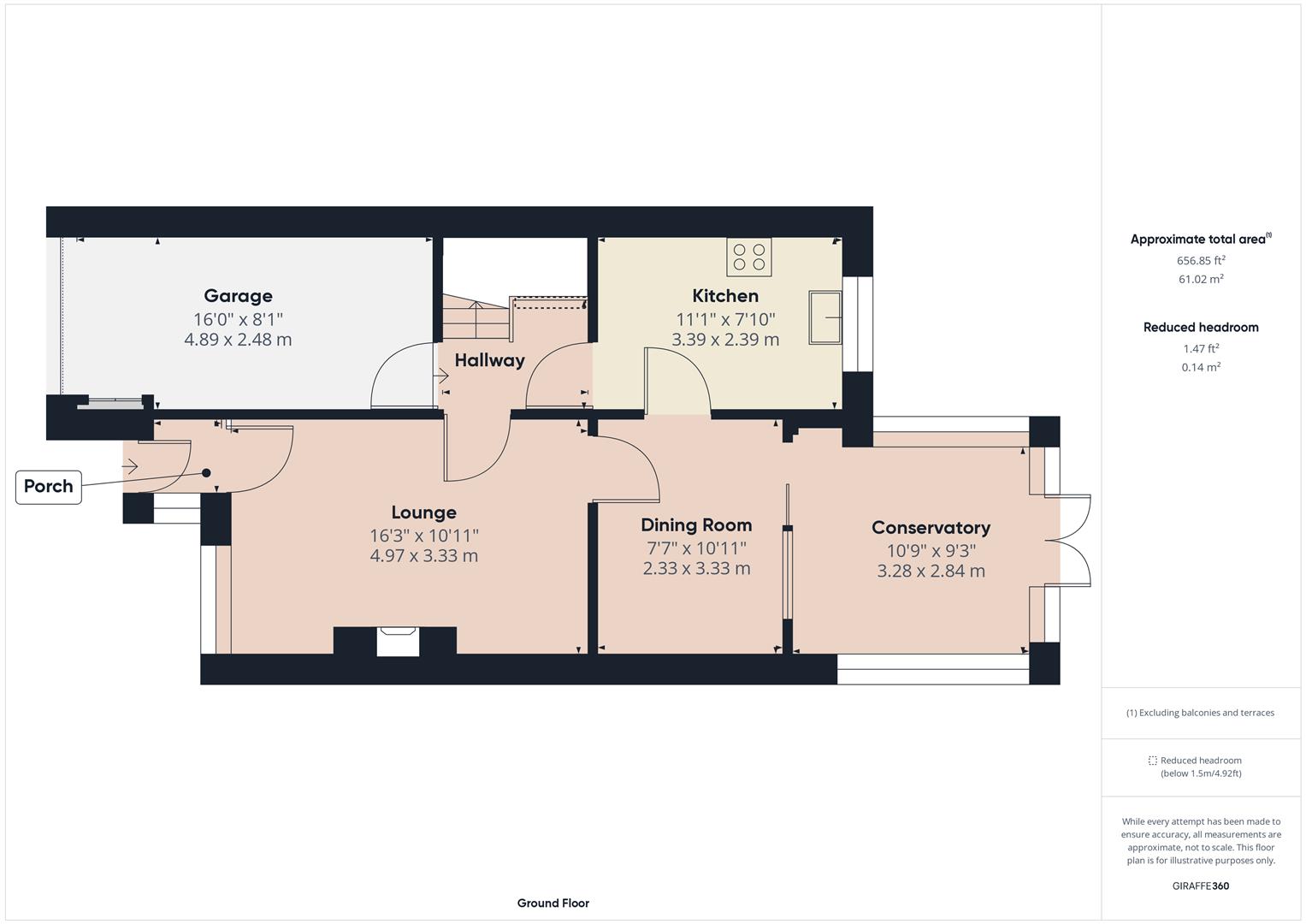 Floorplans For Goldstone Drive, Bridgnorth