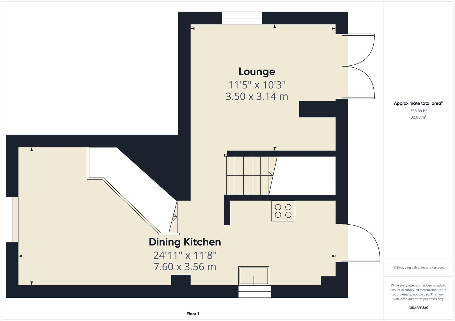 Floorplans For Dowles Road, Bewdley