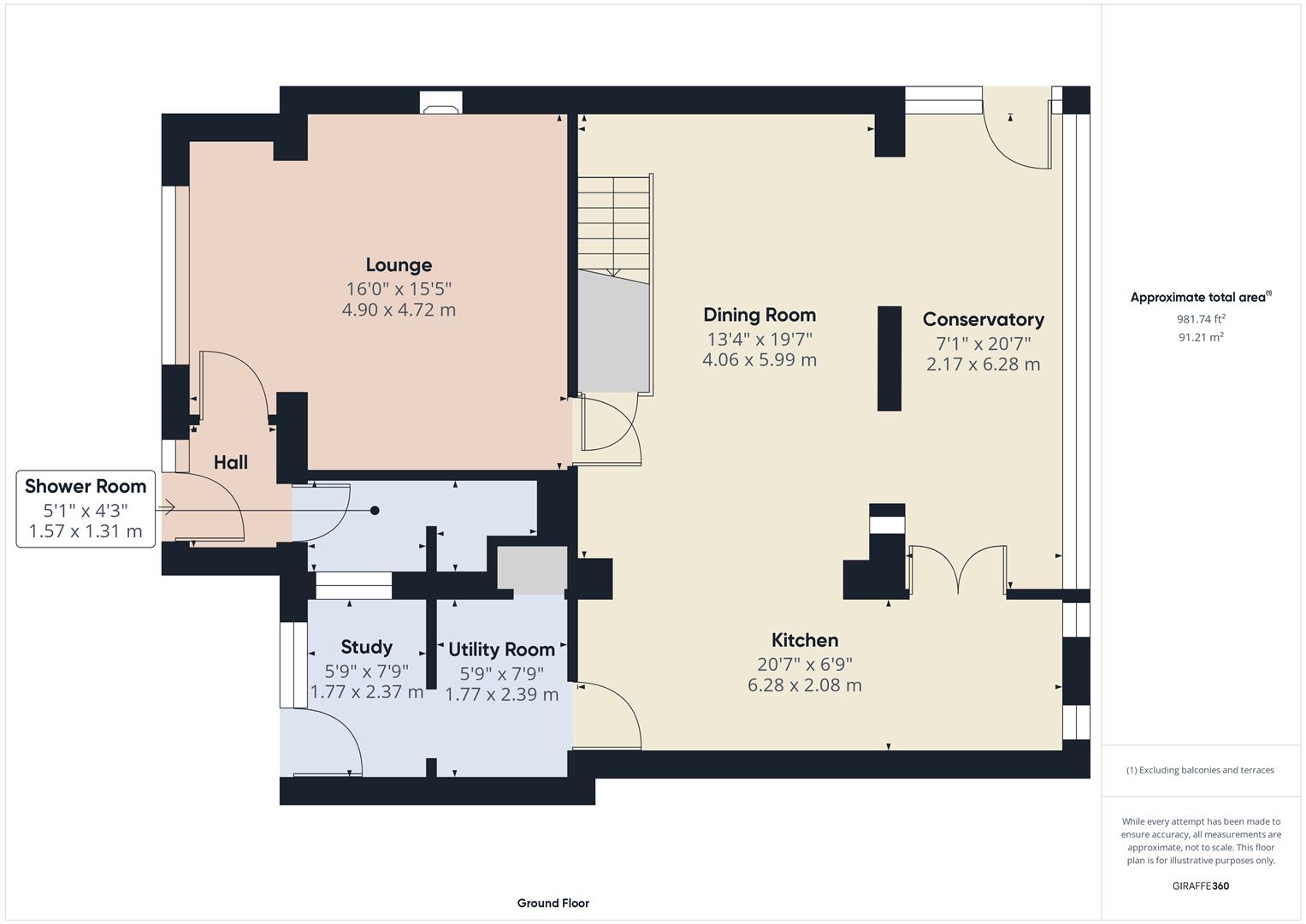 Floorplans For Sandbourne Drive, Bewdley