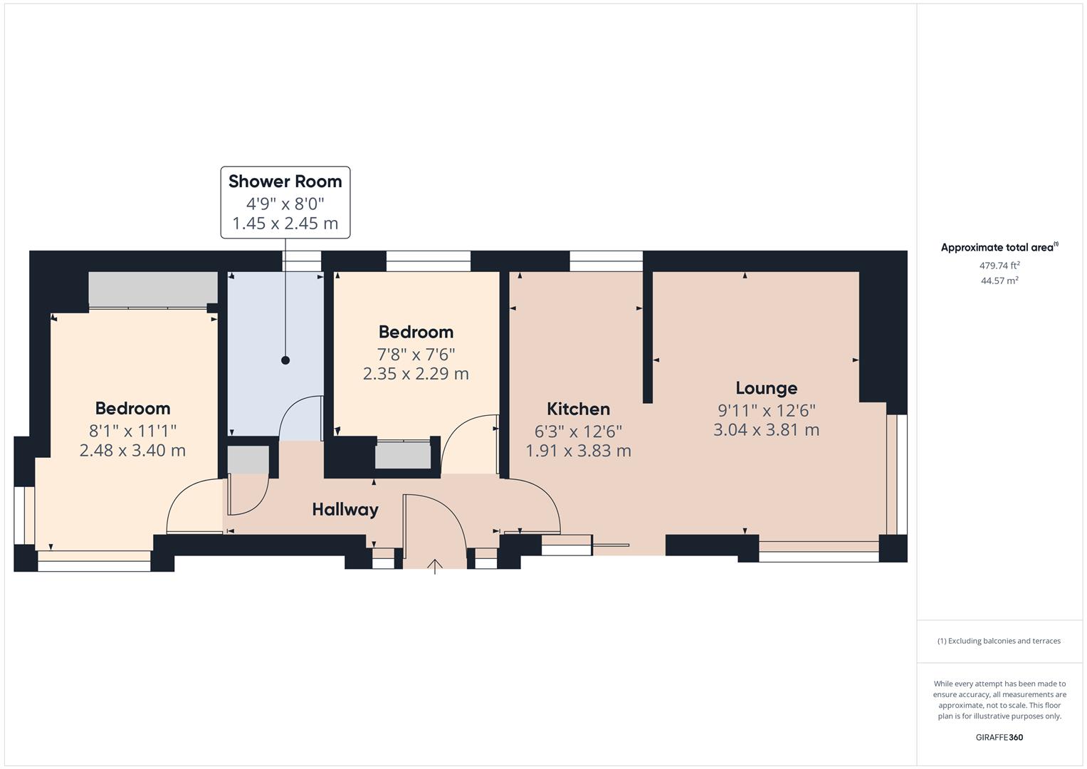 Floorplans For Kingsford Lane, Wolverley