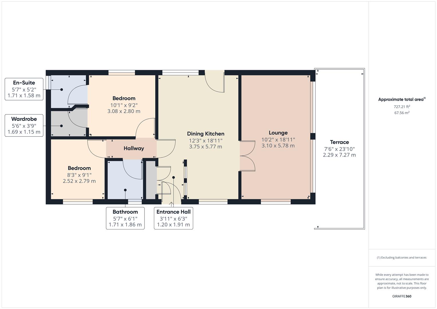 Floorplans For The Orchard, Dunley, Stourport-on-Severn