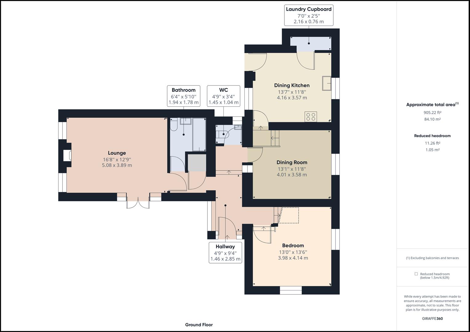 Floorplans For Sion Hill, Wolverley, Kidderminster