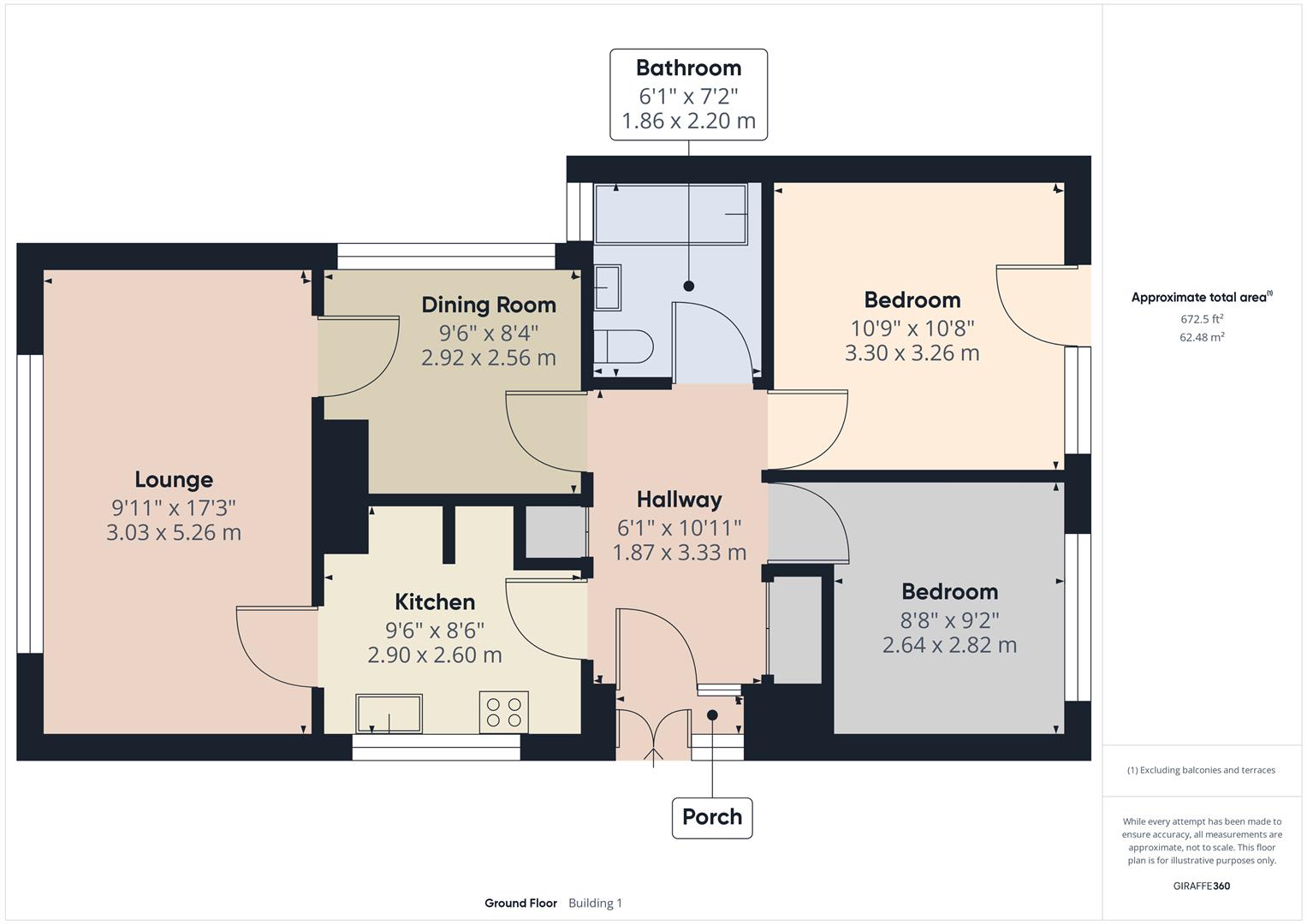 Floorplans For Holly Close, Kinver