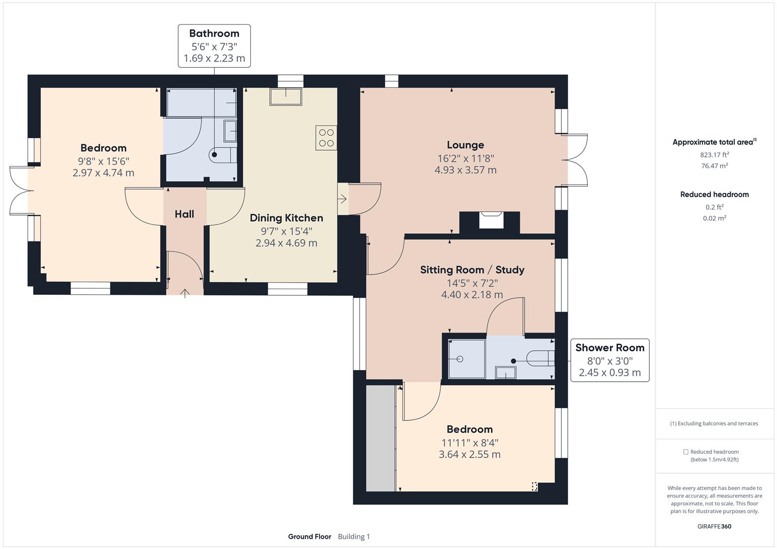 Floorplans For Fairfield Lane, Kidderminster