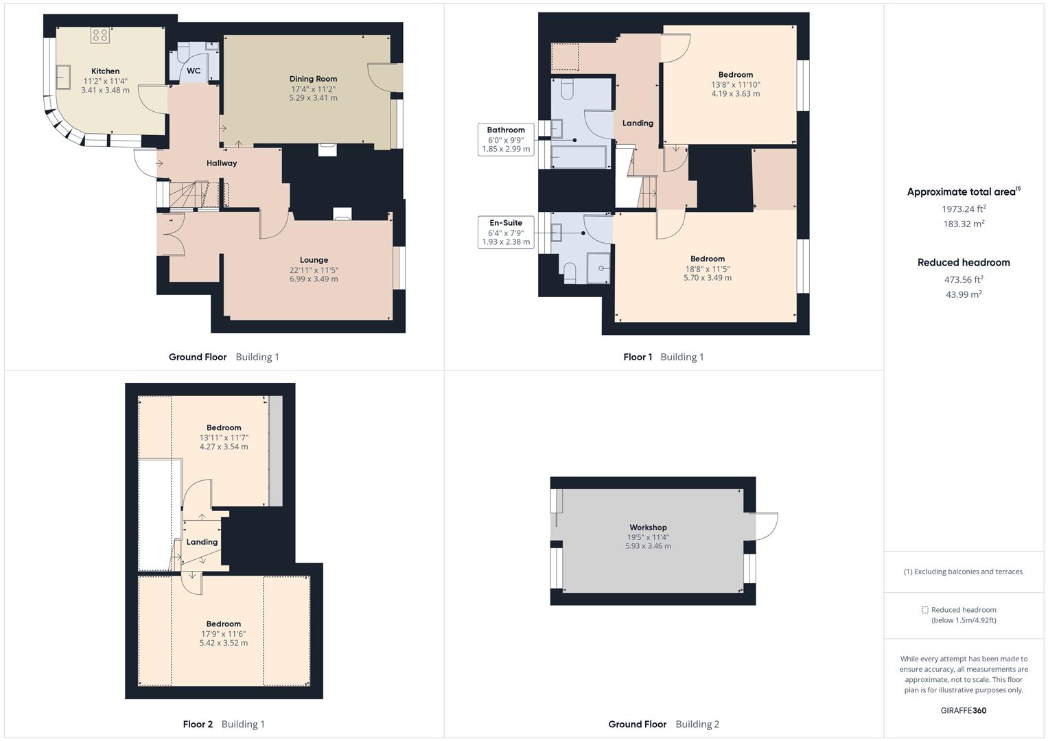 Floorplans For High Street, Kinver