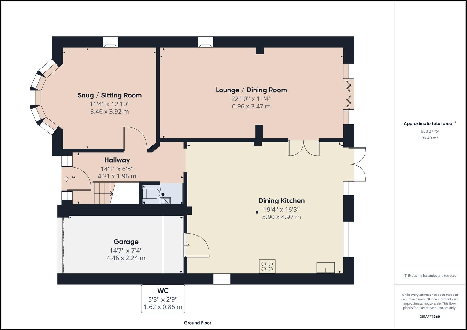 Floorplans For Meddins Lane, Kinver, Stourbridge