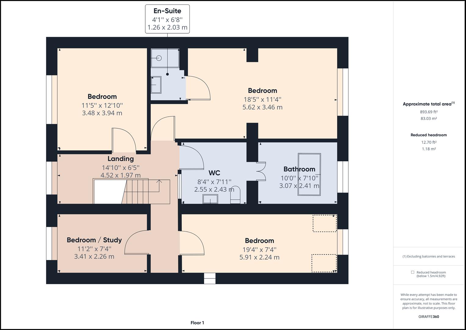 Floorplans For Meddins Lane, Kinver, Stourbridge