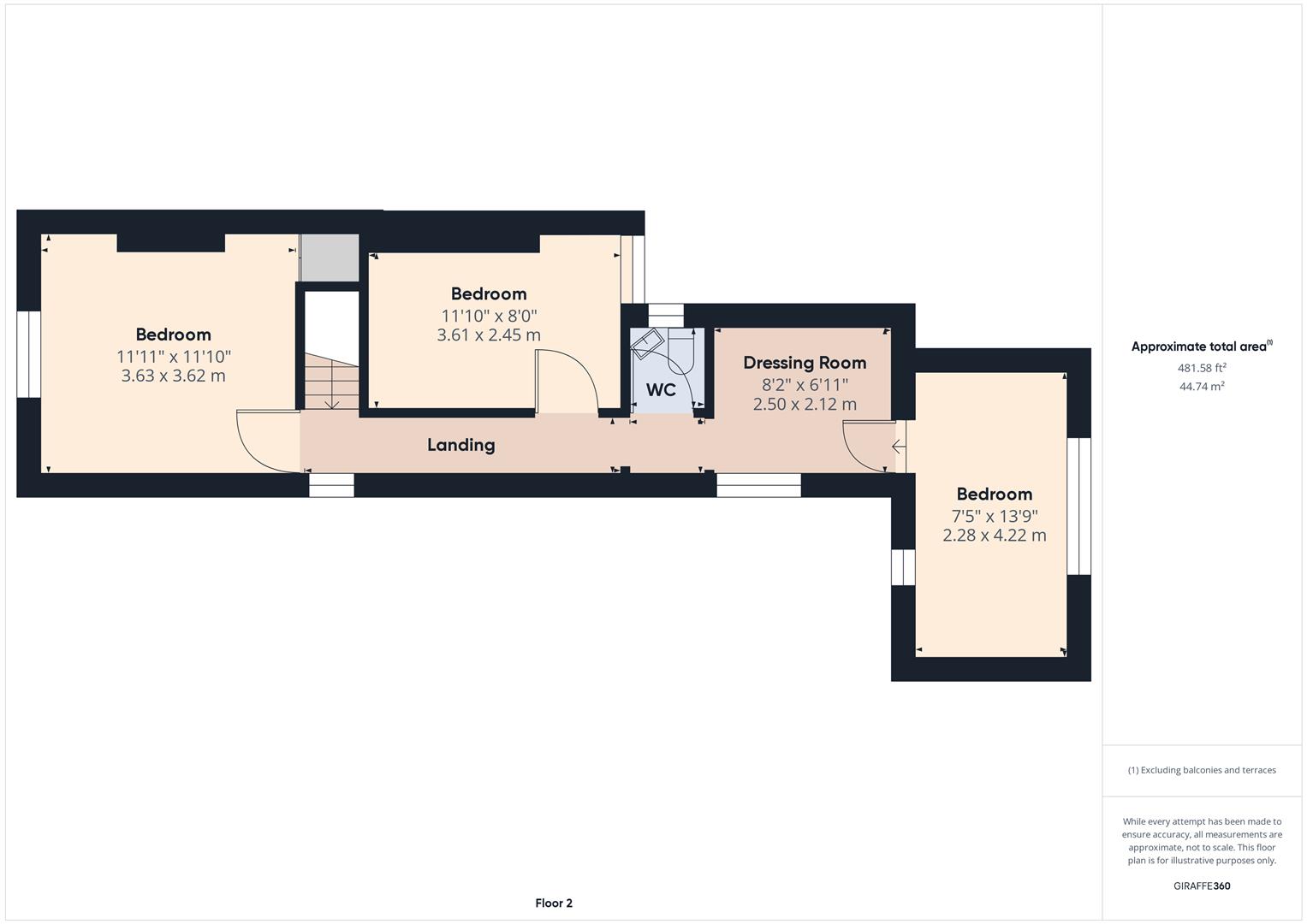 Floorplans For Meddins Lane, Kinver, Stourbridge