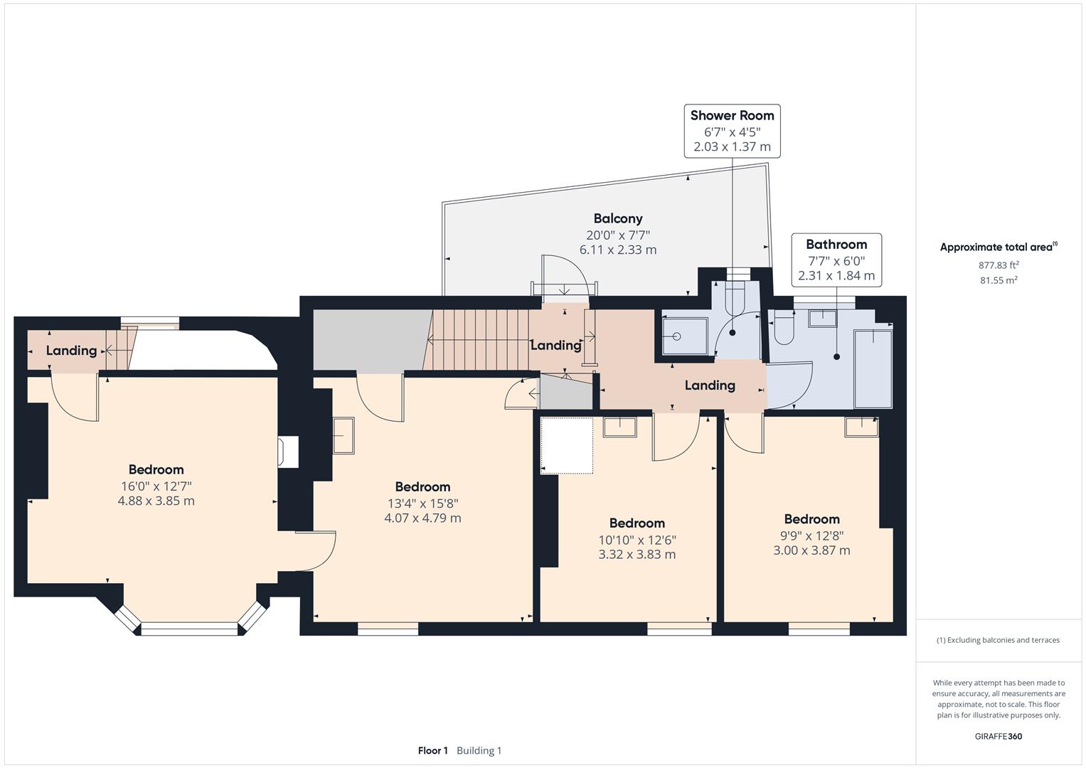 Floorplans For Lower Park, Bewdley, Worcestershire