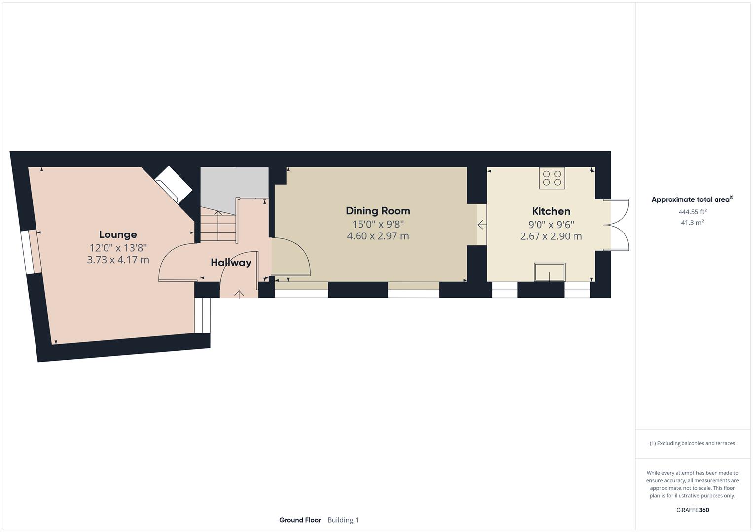 Floorplans For Kidderminster Road, Bewdley, Worcestershire