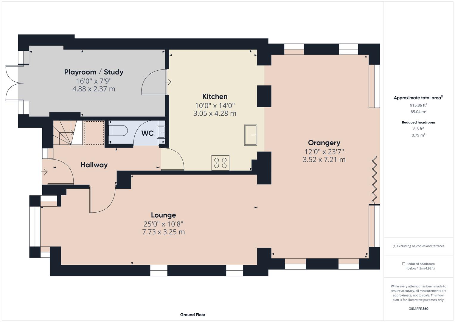 Floorplans For Yew Tree Close, Bewdley