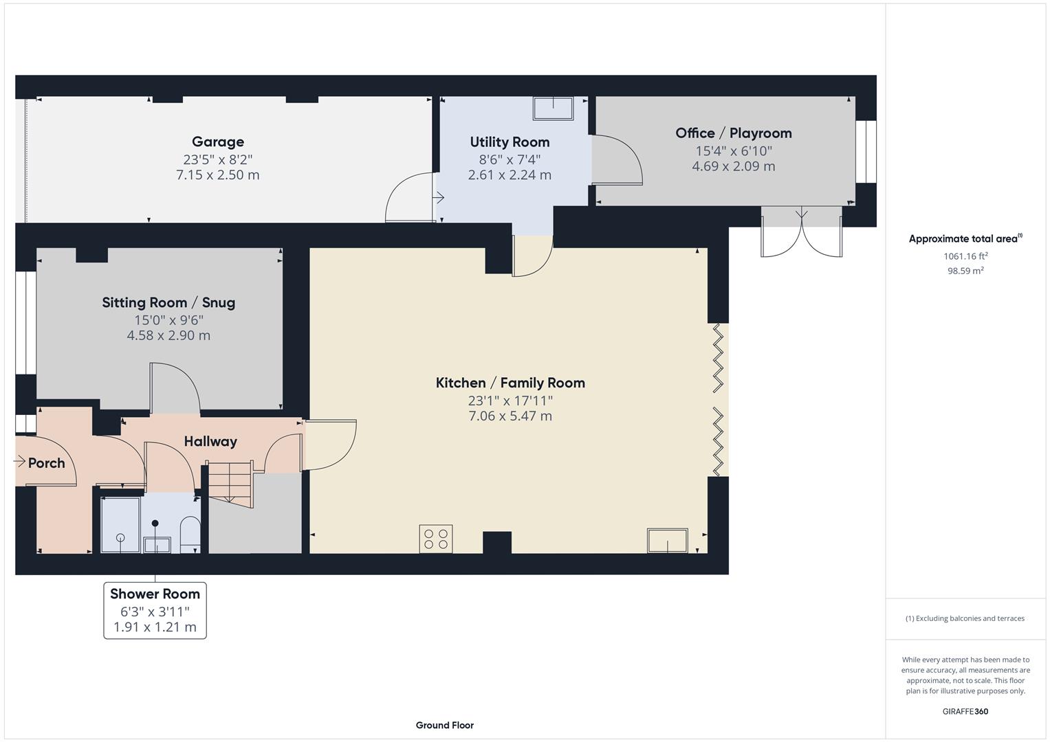 Floorplans For Honeysuckle Avenue, Kingswinford