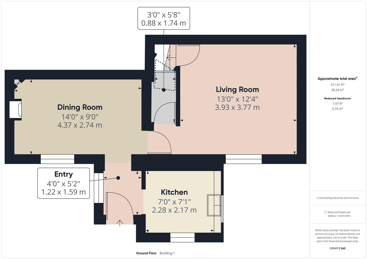 Floorplans For The Green Crumps Brook, Hopton Wafers, Kidderminster