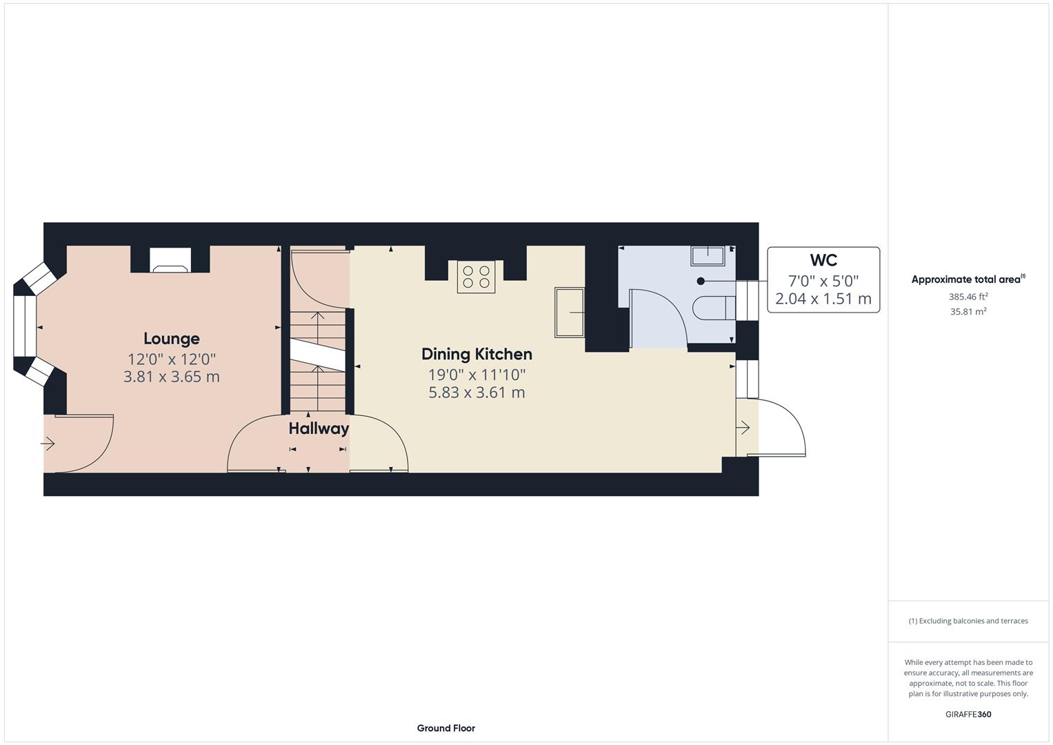 Floorplans For Kidderminster Road, Bewdley