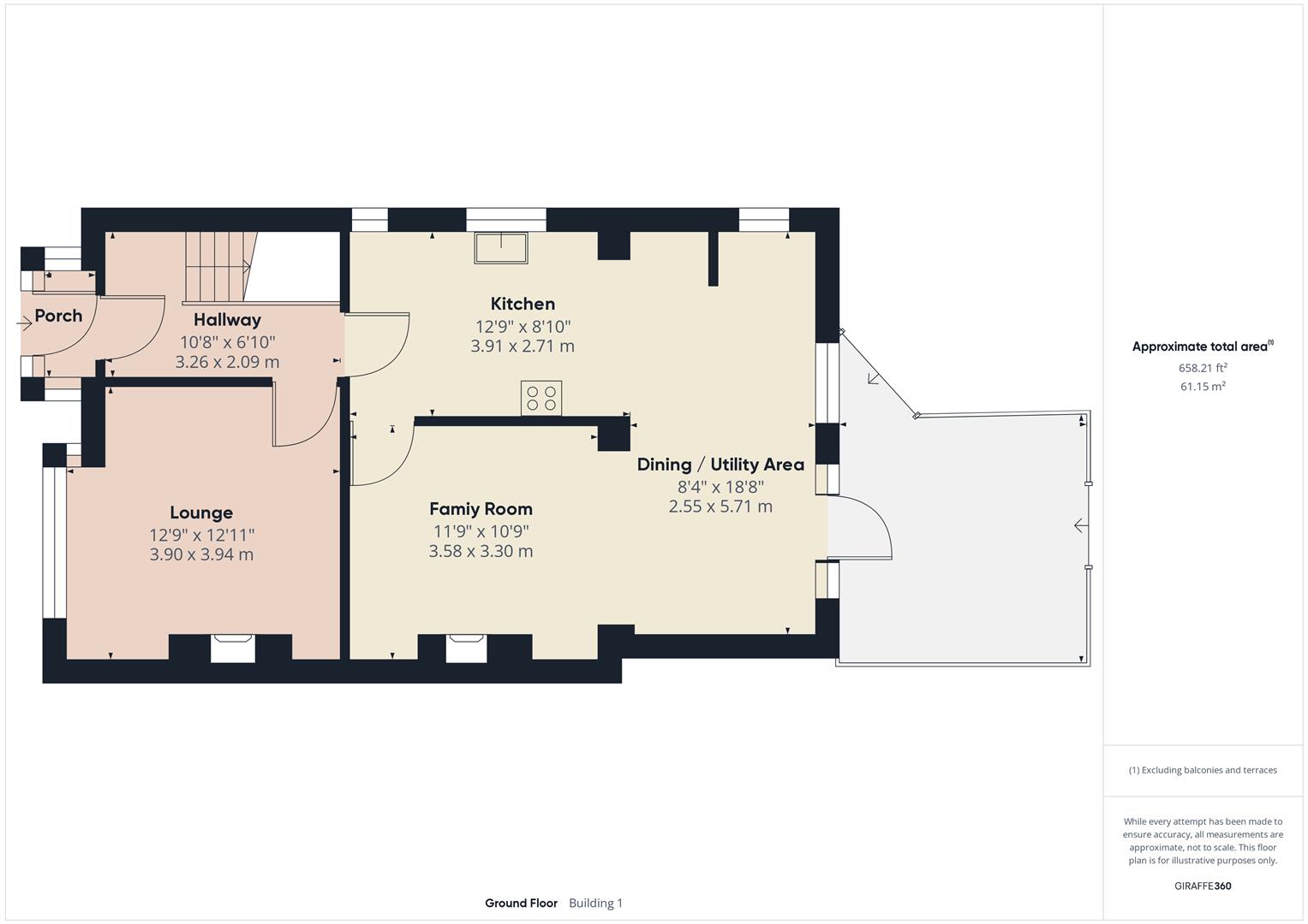 Floorplans For Woodland Avenue, Kidderminster, Worcestershire