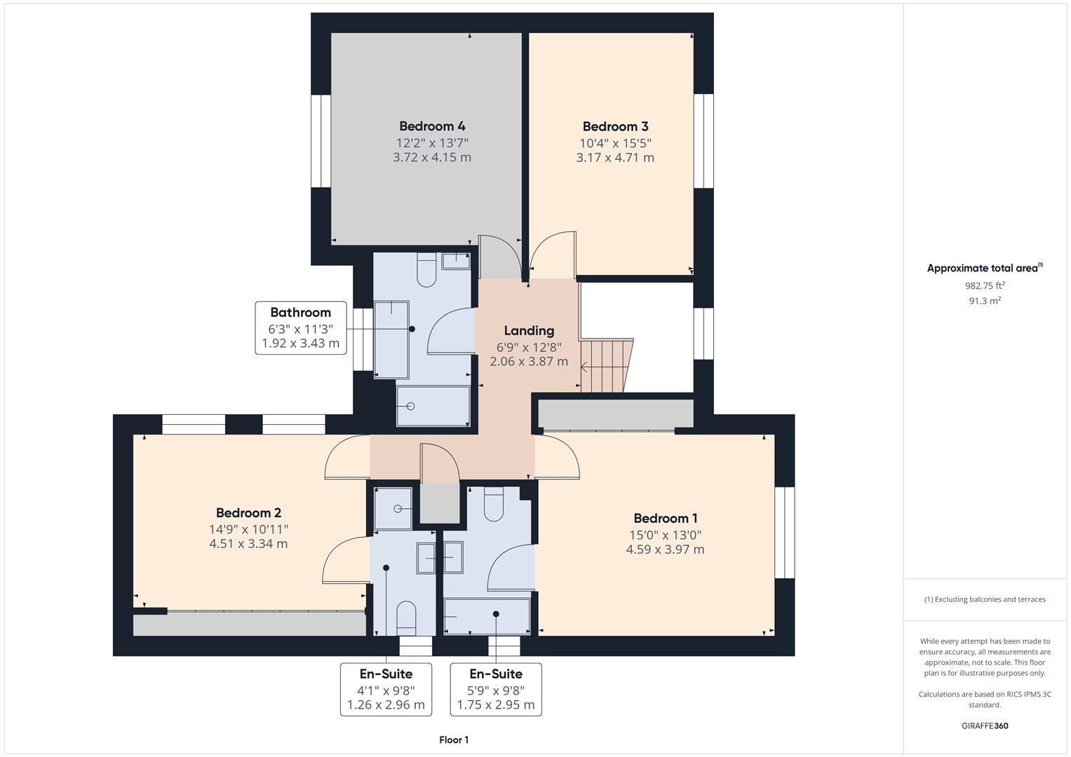 Floorplans For The Close, Enville