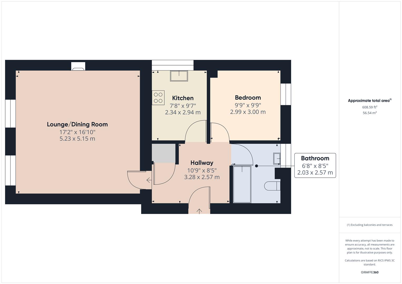 Floorplans For Lax Lane, Bewdley