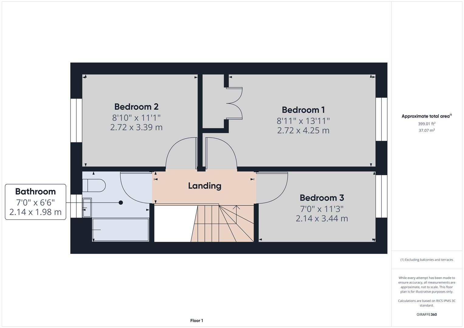 Floorplans For Kinver Green, White Hill, Kinver