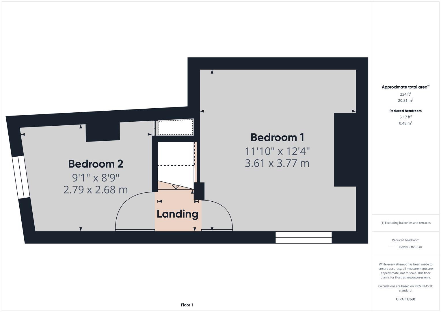 Floorplans For Dog Lane, Bewdley