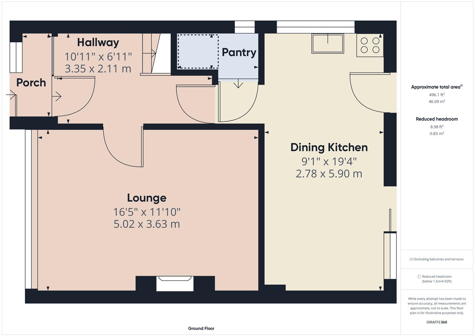 Floorplans For Holmwood Avenue, Kidderminster