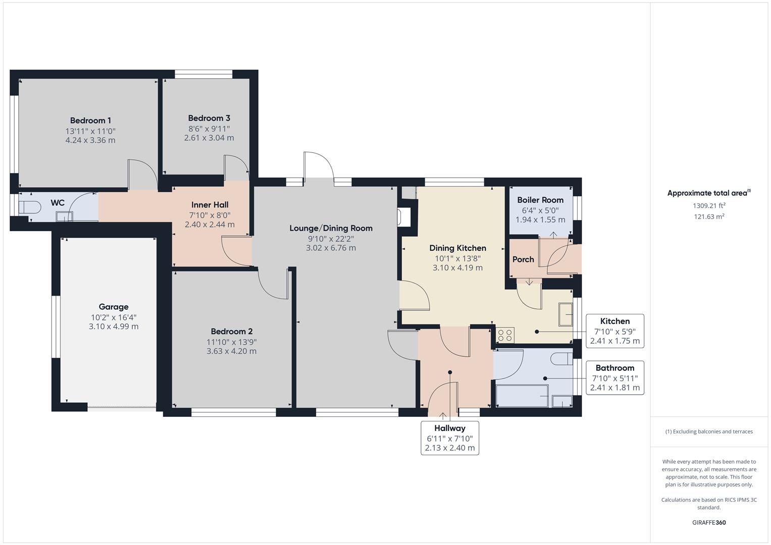 Floorplans For Common Barn Lane, Cookley, Kidderminster