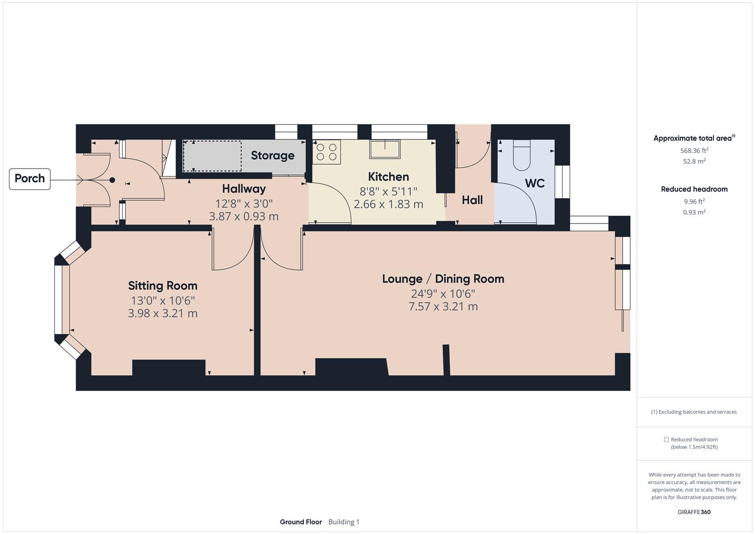 Floorplans For Trimpley Lane, Bewdley, Worcestershire