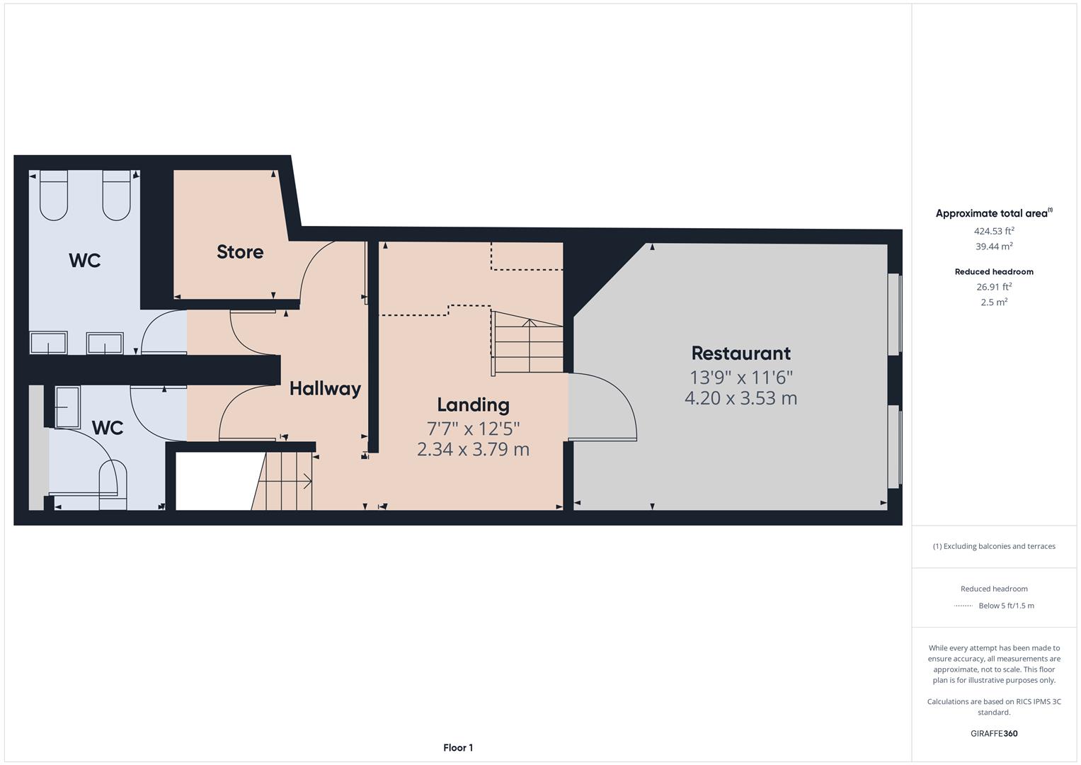 Floorplans For Load Street, Bewdley