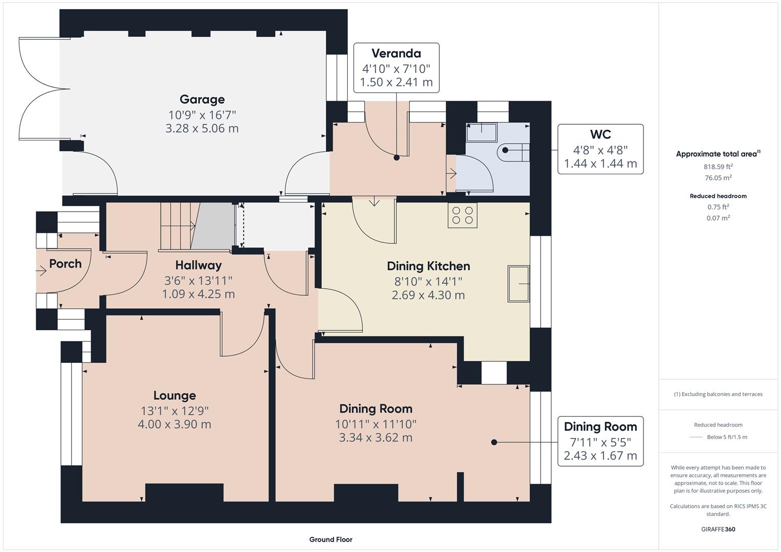 Floorplans For Kingsley Road, Kingswinford