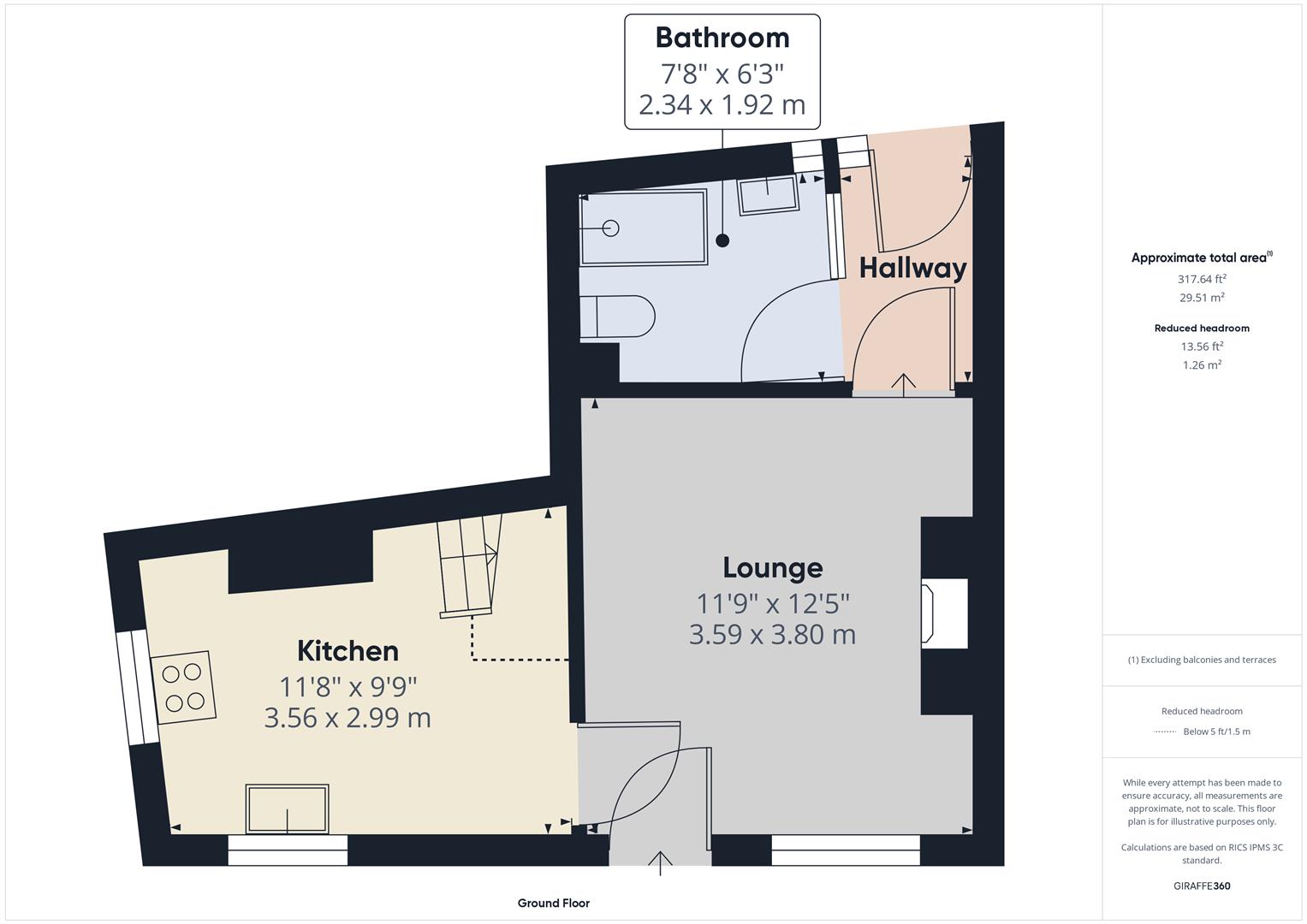 Floorplans For Dog Lane, Bewdley