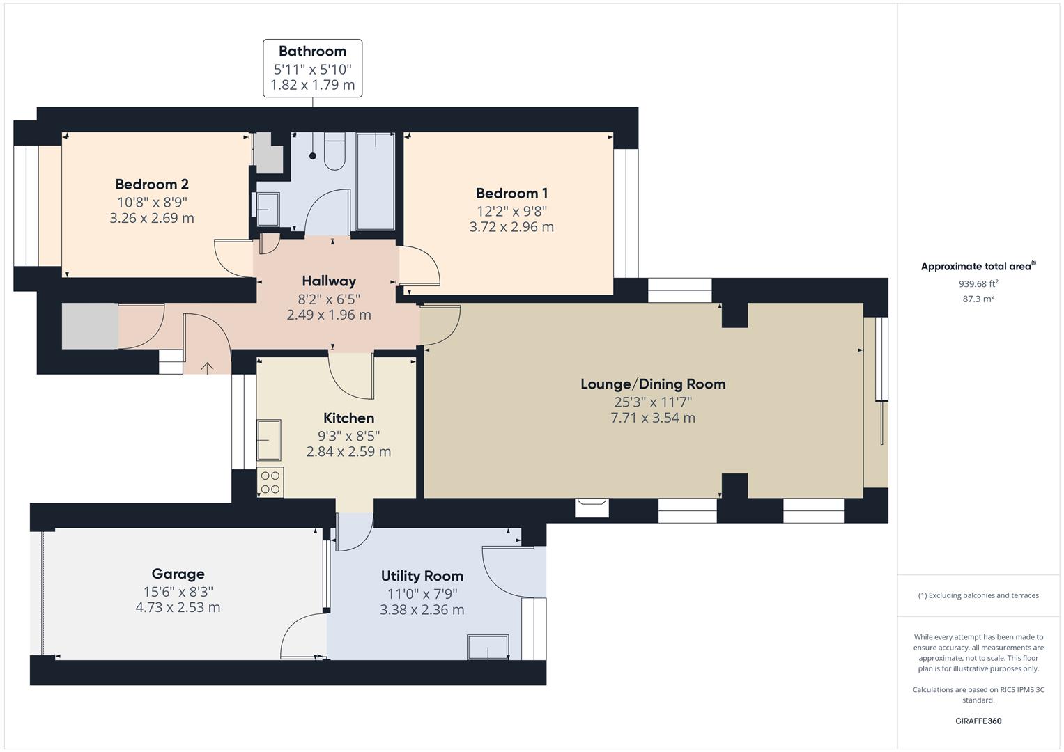 Floorplans For The Lakes Road, Bewdley