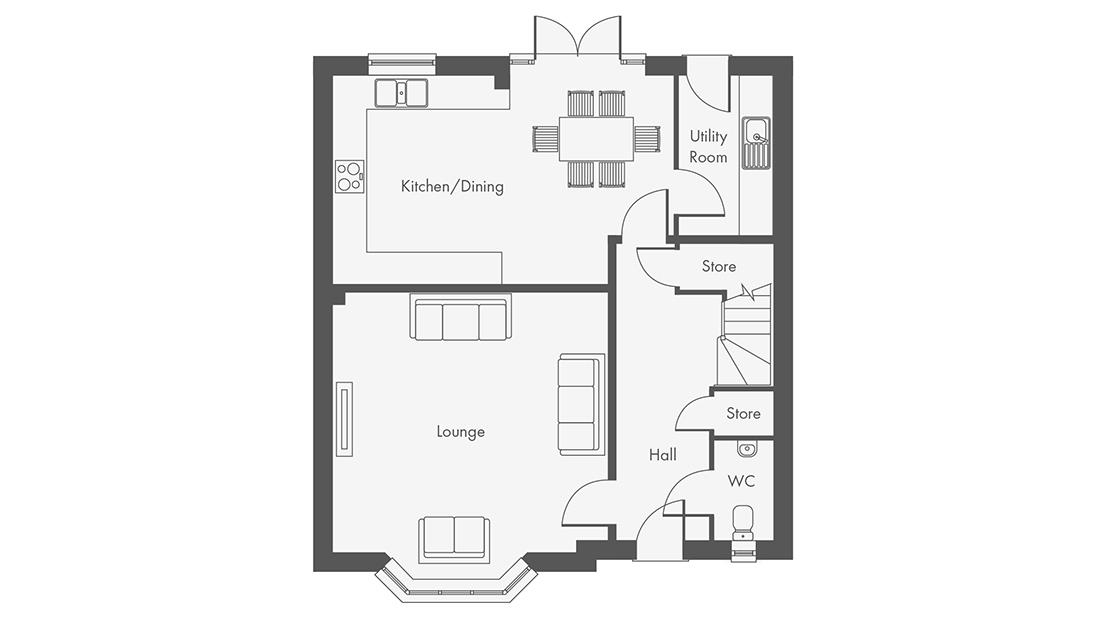 Floorplans For Mortimer Manor, Bewdley