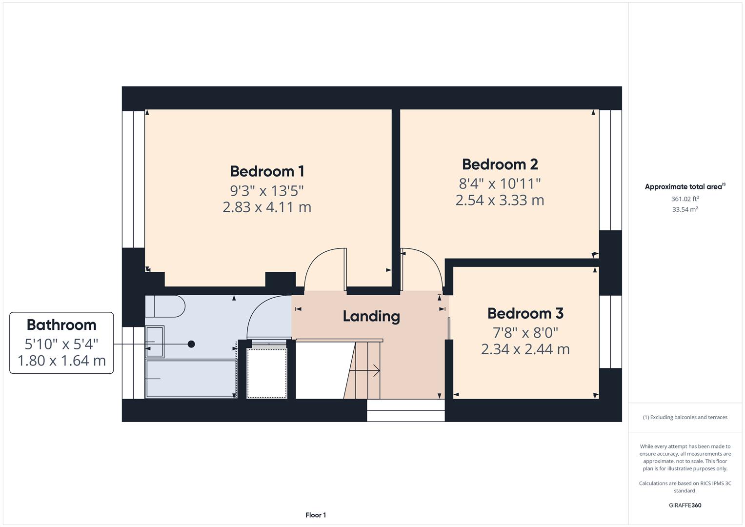 Floorplans For Lodge Close, Bewdley, Worcestershire